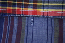 Load image into Gallery viewer, Ladies Pink & Red Collared Long Sleeve Button Up Striped Pattern Shirt XS