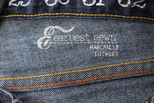Load image into Gallery viewer, EARNEST SEWN Ladies Harlan 18 Blue Zip Fly Cotton Blend Denim Jeans W24 L25