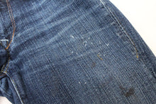 Load image into Gallery viewer, EARNEST SEWN Ladies Harlan 18 Blue Zip Fly Cotton Blend Denim Jeans W24 L25