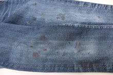 Load image into Gallery viewer, EARNEST SEWN Ladies Harlan 18 Blue Zip Fly Cotton Blend Denim Jeans W24 L25