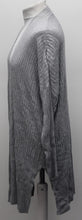 Load image into Gallery viewer, M&S Marks & Spencer Ladies Grey Ribbed Open Front Cardigan L RRP19.5 NEW