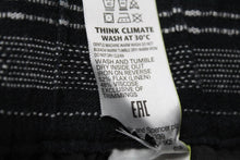 Load image into Gallery viewer, M&S Marks & Spencer Ladies Black Linen Striped Shorts UK8 EU36 RRP19.50 NEW