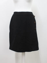 Load image into Gallery viewer, M&S Marks & Spencer Ladies Black Faux Wrap Mini Skirt UK14 RRP19.5 NEW