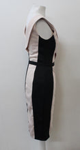 Load image into Gallery viewer, PHASE EIGHT Ladies Carly Sleeveless Weave Dress Black/Cameo Pink UK8 BNWT RRP140