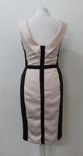 Load image into Gallery viewer, PHASE EIGHT Ladies Carly Sleeveless Weave Dress Black/Cameo Pink UK8 BNWT RRP140