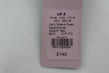 Load image into Gallery viewer, PHASE EIGHT Ladies Carly Sleeveless Weave Dress Black/Cameo Pink UK8 BNWT RRP140
