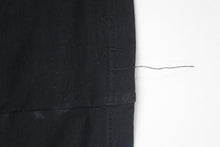 Load image into Gallery viewer, DIVIDED BY H&M Ladies Black Cotton Blend Button Fastened Pencil Skirt UK10