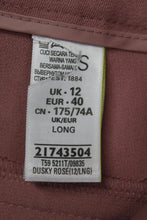 Load image into Gallery viewer, M&S Marks & Spencer Ladies Dusky Rose Cotton Skinny Trousers UK12 RRP45 NEW