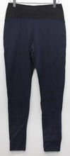 Load image into Gallery viewer, M&S Marks & Spencer Ladies Navy Blue Regular Stretch Leggings UK10 RRP19.5 NEW