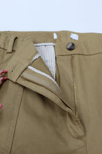 Load image into Gallery viewer, M&S Ladies Camel Beige Cotton Wide Utility Long Leg Trousers UK16 RRP19.50 NEW
