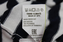 Load image into Gallery viewer, M&S Ladies Navy Blue & White Striped Knitted T Shirt UK16 RRP12.50 NEW