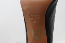 Load image into Gallery viewer, ATP ATELIER Ladies Gaeta 85 Black Leather Knee High Boots EU38 UK5 RRP625