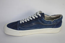 Load image into Gallery viewer, VANS Men's Blue Suede/Canvas Old Skool Check Trainers UK10.5 EU44 RRP75