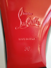 Load image into Gallery viewer, CHRISTIAN LOUBOUTIN Ladies Black Patent Leather Hot Chickita Pumps EU36 UK3 NEW