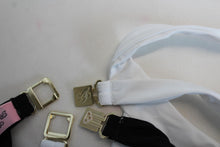 Load image into Gallery viewer, AGENT PROVOCATEUR Ladies Mazzy1 Black White Bikini Swimwear Bra Top 2 UK8 NEW