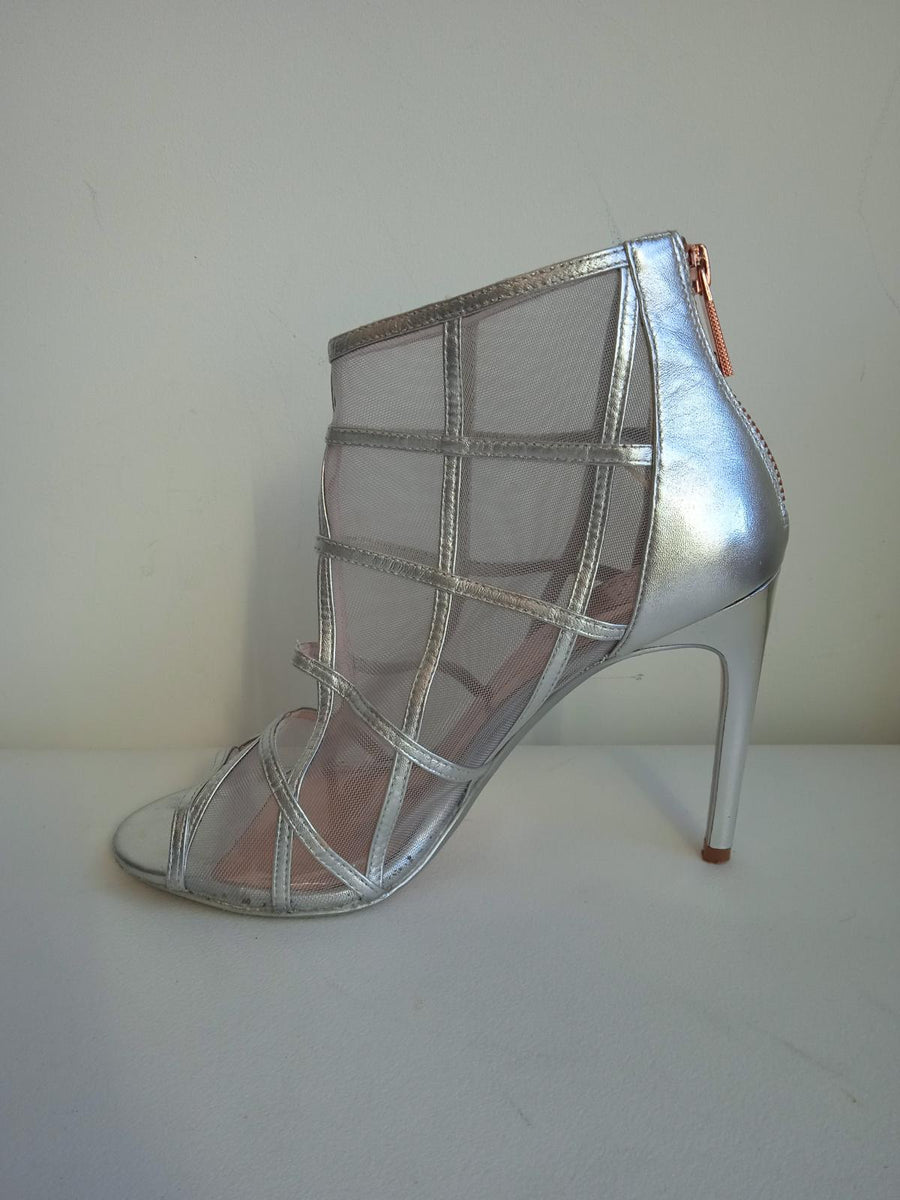 Ted baker silver boots on sale