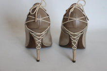 Load image into Gallery viewer, ALL SAINTS SPITALFIELDS Ladies Tan Brown Leather High Heel Pumps Shoes UK3 EU36