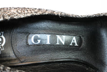 Load image into Gallery viewer, GINA Ladies Silver Glitter High Heel Pumps Shoes UK3.5 EU36.5