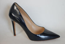 Load image into Gallery viewer, DIANE VON FURSTENBERG Ladies Dark Blue Leather Stiletto Pumps Shoes UK5.5 EU38.5