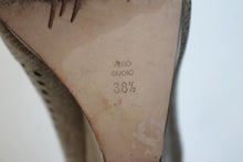 Load image into Gallery viewer, JEAN-MICHEL CAZABAT Ladies Grey Leather Wedge Heel Pumps Shoes UK5.5 EU38.5