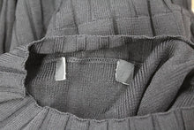 Load image into Gallery viewer, M&S Marks & Spencer Ladies Black Stretch Rib Knit Compact Jumper UK18 RRP45 NEW