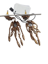 Load image into Gallery viewer, MARYJANE CLAVEROL Ladies Pamelita Gold Tone Crystal Earrings OS NEW RRP120