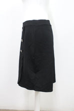 Load image into Gallery viewer, M&S Marks & Spencer Ladies Black Faux Wrap Mini Skirt UK20 Reg RRP19.5 NEW
