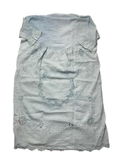 Load image into Gallery viewer, BY WALID Bibi Linen Crochet Blue Midi Dress XS NEW RRP 645