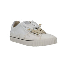 Load image into Gallery viewer, MAISON MARGIELA New Evolution Low Top Trainers Canvas White EU35 UK2 NEW RRP480