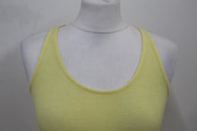 Load image into Gallery viewer, M&S Marks & Spencer Ladies Yellow Sleeveless Vest Top Blouse UK8 RRP12.5 NEW