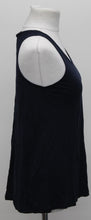 Load image into Gallery viewer, M&S Marks & Spencer Ladies Navy Blue Sleeveless Vest Top UK20 RRP12.5 NEW