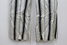 Load image into Gallery viewer, M&S Marks & Spencer Ladies Beige Black Wide Leg Trousers Short UK8 RRP35 NEW