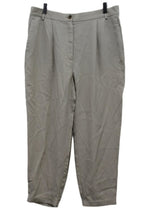 Load image into Gallery viewer, M&S Marks & Spencer Ladies Stone Beige Tapered Trousers UK16 Reg RRP39.5 NEW