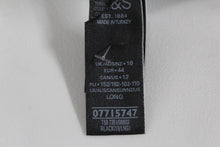 Load image into Gallery viewer, M&S Marks & Spencer Ladies Black Faux Wrap Mini Skirt UK16 Long RRP19.5 NEW