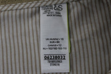 Load image into Gallery viewer, M&S Marks & Spencer Ladies Brown Linen Blend Shorts 6805U UK16 RRP35 NEW