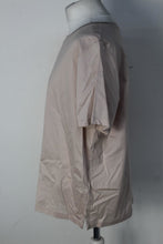 Load image into Gallery viewer, M&S Marks & Spencer Ladies Almond Cotton Merc Pima T-Shirt UK10 RRP19.50 NEW