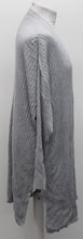 Load image into Gallery viewer, M&S Marks & Spencer Ladies Grey Ribbed Open Front Cardigan L RRP19.5 NEW