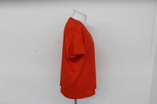 Load image into Gallery viewer, M&S Marks & Spencer Ladies Orange Short Sleeve Voop Neck T-Shirt UK16 RRP15 NEW
