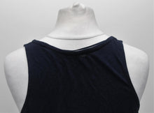 Load image into Gallery viewer, M&S Marks & Spencer Ladies Navy Blue Sleeveless Vest Top UK20 RRP12.5 NEW