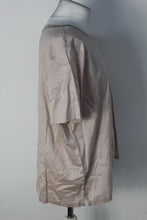 Load image into Gallery viewer, M&S Marks & Spencer Ladies Almond Cotton Merc Pima T-Shirt UK10 RRP19.50 NEW