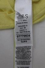 Load image into Gallery viewer, M&S Marks & Spencer Ladies Yellow Sleeveless Vest Top Blouse UK8 RRP12.5 NEW