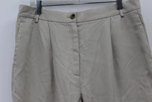 Load image into Gallery viewer, M&S Marks & Spencer Ladies Stone Beige Tapered Trousers UK16 Reg RRP39.5 NEW