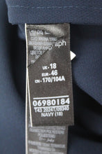Load image into Gallery viewer, M&S Marks & Spencer Ladies Navy Blue Short Sleeve Top UK18 RRP39.5 NEW