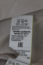 Load image into Gallery viewer, M&S Marks & Spencer Ladies Almond Cotton Merc Pima T-Shirt UK10 RRP19.50 NEW