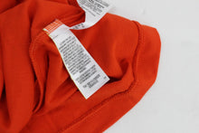 Load image into Gallery viewer, M&S Marks & Spencer Ladies Orange Short Sleeve Voop Neck T-Shirt UK16 RRP15 NEW