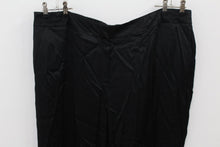 Load image into Gallery viewer, M&S Marks & Spencer Ladies Black Satin Wide Leg Trousers UK24 RRP39.5 NEW