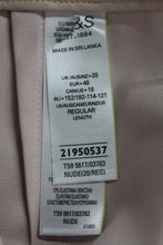 Load image into Gallery viewer, M&S Marks & Spencer Ladies Nude Pink Straight Trousers UK20 RRP39.5 NEW