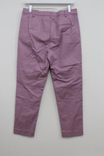 Load image into Gallery viewer, M&S Marks & Spencer Ladies Pale Mauve Pink 7/8 Slim Trousers UK12 RRP25 NEW