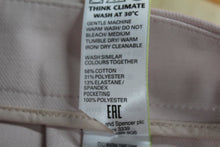 Load image into Gallery viewer, M&S Marks & Spencer Ladies Nude Pink Straight Trousers UK20 RRP39.5 NEW