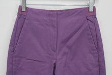 Load image into Gallery viewer, M&S Marks & Spencer Ladies Heather Purple Slim Crop Trousers UK6 RRP22.5 NEW